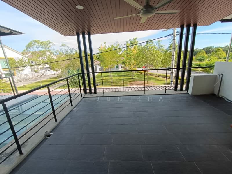 2-storey Terraced House for Rent in Taman Satu Krubong (Krubong) - Goh Jun Khai - Balcony - PropertyGuru.com.my