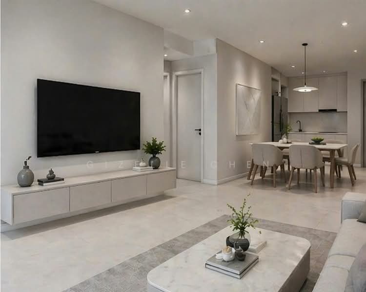 Condominium for Rent at Skyline KL - Gizelle Chen - Living Room - PropertyGuru.com.my