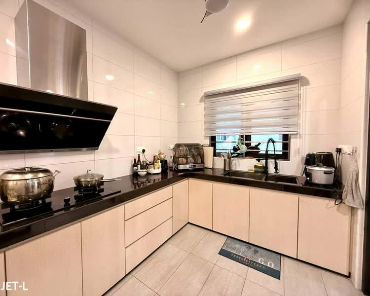 Rumah Teres 2 Tingkat untuk Dijual di Bandar Bukit Raja (Klang) - Loke . - Kitchen - PropertyGuru.com.my