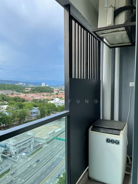 Service Residence for Rent at Symphony Tower (Menara Simfoni) - Ken Fung - Balcony - PropertyGuru.com.my