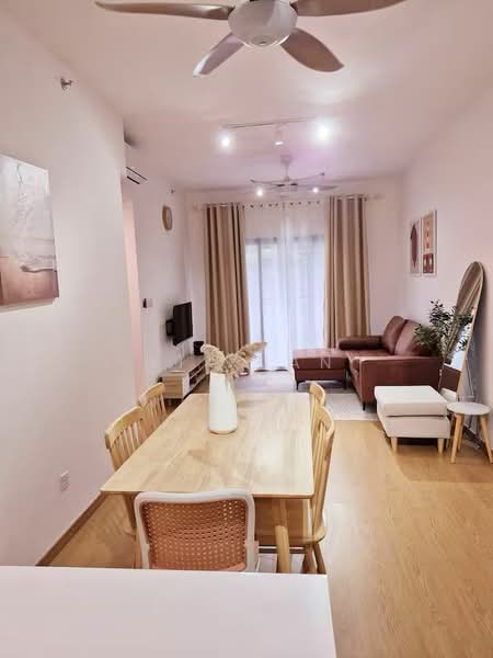 Service Residence for Rent at Maya Bay Residences @ Gamuda Cove - Yi Xuan - Living Room - PropertyGuru.com.my