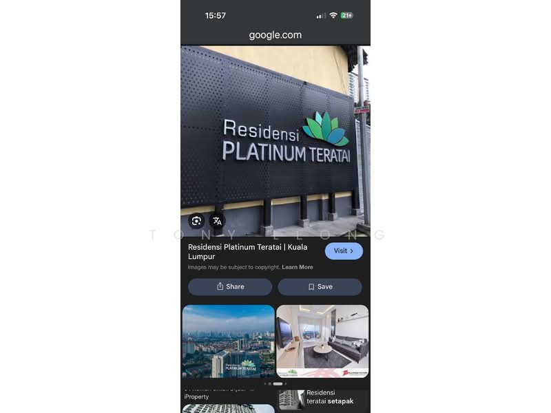 Condominium for Rent at Residensi Platinum Teratai - Tony Leong - PropertyGuru.com.my