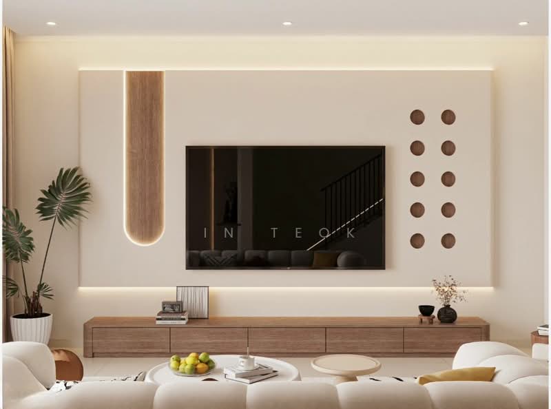 Rumah Kluster untuk Dijual di Eco Botanic (Iskandar Puteri (Nusajaya)) - Jin Teok - Living Room - PropertyGuru.com.my