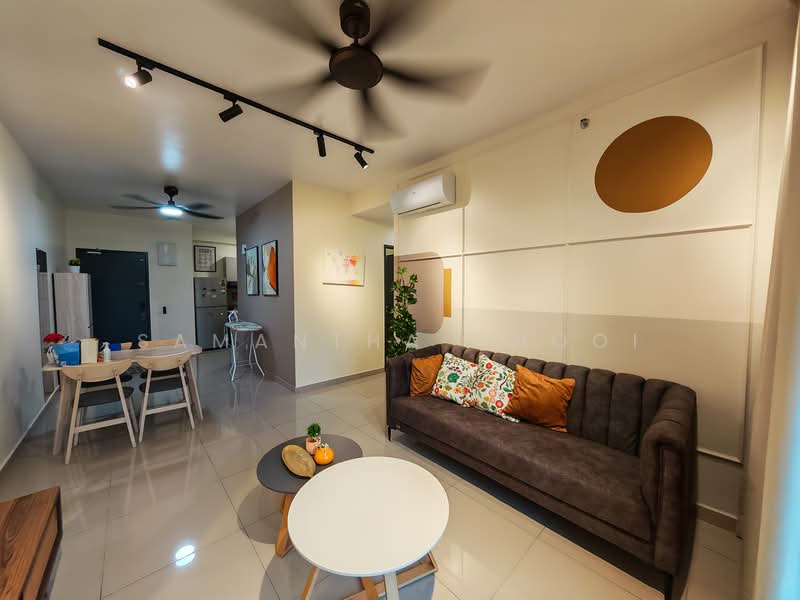 Service Residence for Rent at D'Quince Residences - Samantha Chooi - Living Room - PropertyGuru.com.my