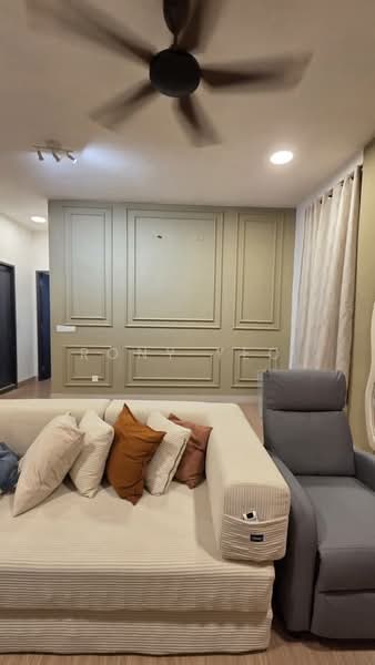 Service Residence for Rent at Henna Residence @ The Quartz WM - Rony Yeo - Living Room - PropertyGuru.com.my