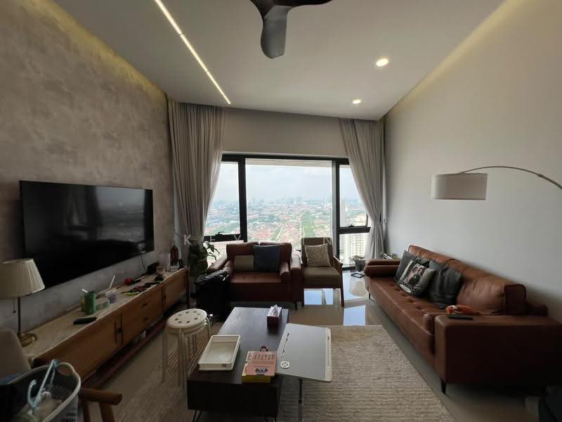 Kediaman Servis untuk Disewa di Sapphire Paradigm - Key Ling - Living Room - PropertyGuru.com.my