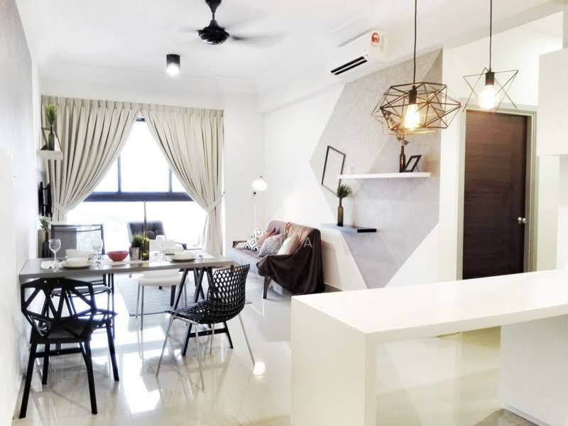 Service Residence for Rent at V@SUMMERPLACE - LZ Lau - Living Room - PropertyGuru.com.my