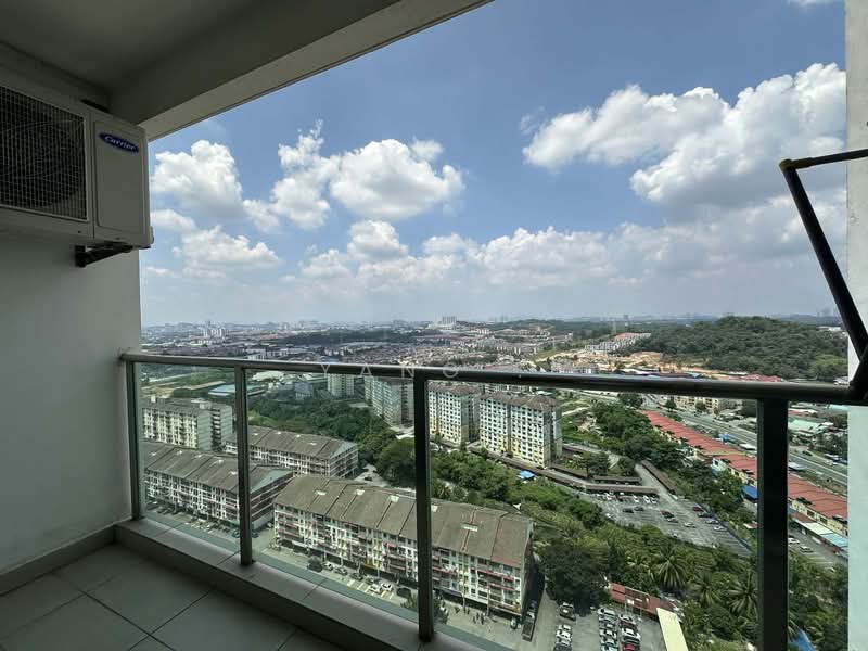 Service Residence for Rent at Amerin Residence - Yang . - Balcony - PropertyGuru.com.my