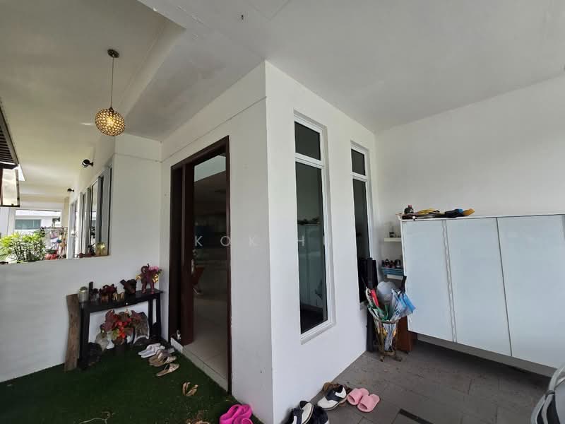 Semi-Detached House for Sale in Senibong (Permas Jaya) - Kok Hui - Entrance - PropertyGuru.com.my