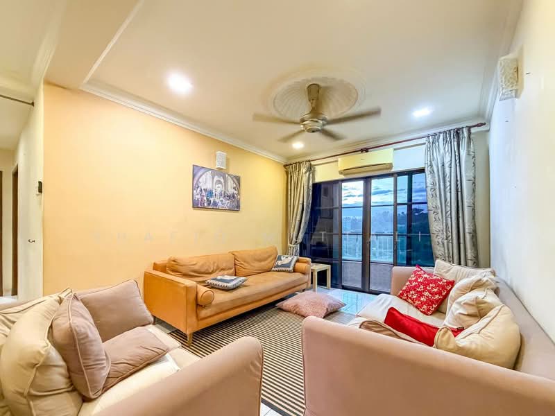 Pangsapuri untuk Dijual di Permata Heights - Shafiq Muttalib - Living Room - PropertyGuru.com.my