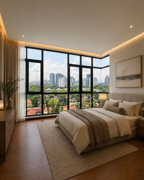 Kondominium untuk Dijual di Impression U-Thant - Mareta Ganiyeva - Bedroom - PropertyGuru.com.my