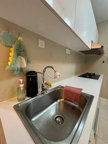 Service Residence for Rent at Akademik Suite - Le Ching . - Kitchen - PropertyGuru.com.my
