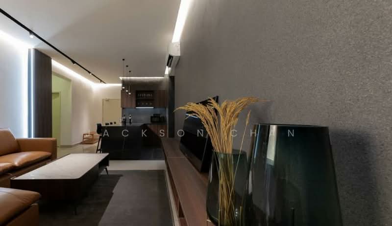 Condominium for Sale at Kingfisher Inanam Condominium - Jackson Chan - Living Room - PropertyGuru.com.my