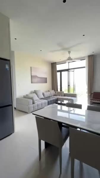 Kondominium untuk Disewa di Impression U-Thant - Chloe Shum - Living Room - PropertyGuru.com.my
