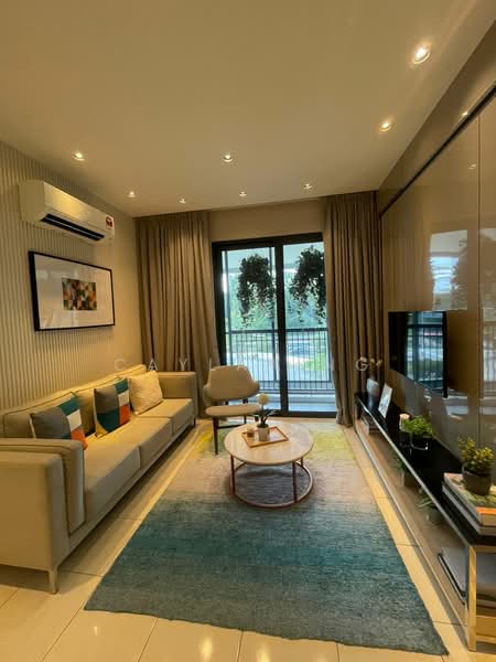 Servis Apartment untuk Dijual di Aster Hill - Caylaa Ng - Living Room - PropertyGuru.com.my