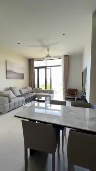 Kondominium untuk Disewa di Impression U-Thant - Chloe Shum - Living Room - PropertyGuru.com.my
