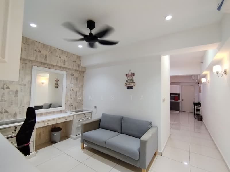 Servis Apartment untuk Disewa di Avenue D'Vogue - James Tan - Living Room - PropertyGuru.com.my