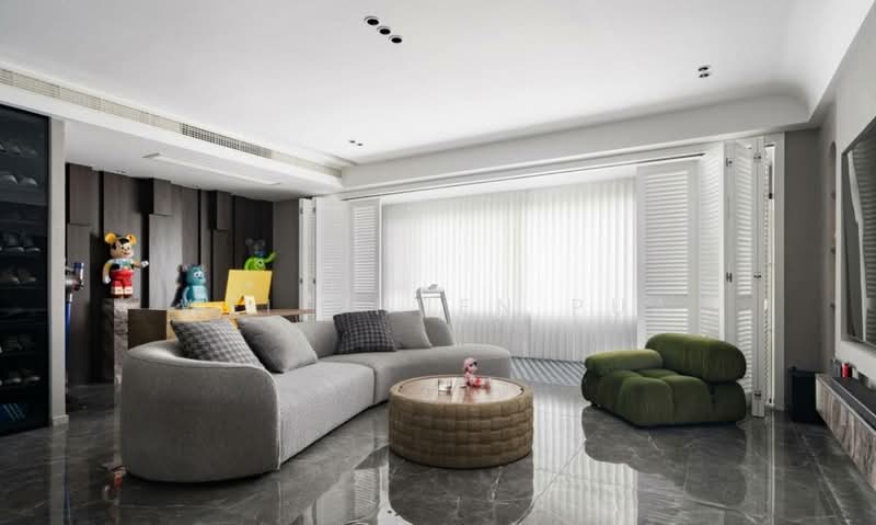 Servis Apartment untuk Dijual di D'Ivo - Wei Chuen Pua - Living Room - PropertyGuru.com.my