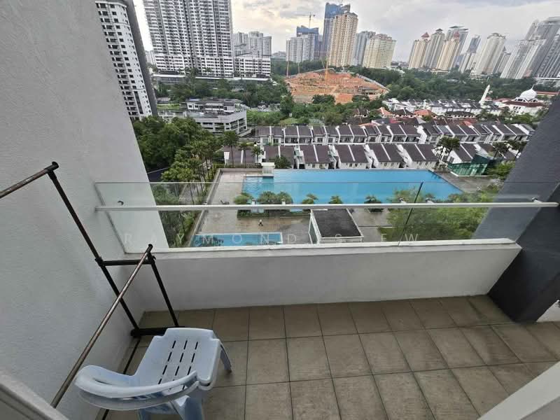 Kondominium untuk Disewa di Scenaria @ North Kiara Hills - Raymond Siew - Balcony - PropertyGuru.com.my