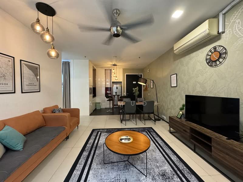 Service Residence for Rent at Arcoris SOHO - Zai Muda - Living Room - PropertyGuru.com.my
