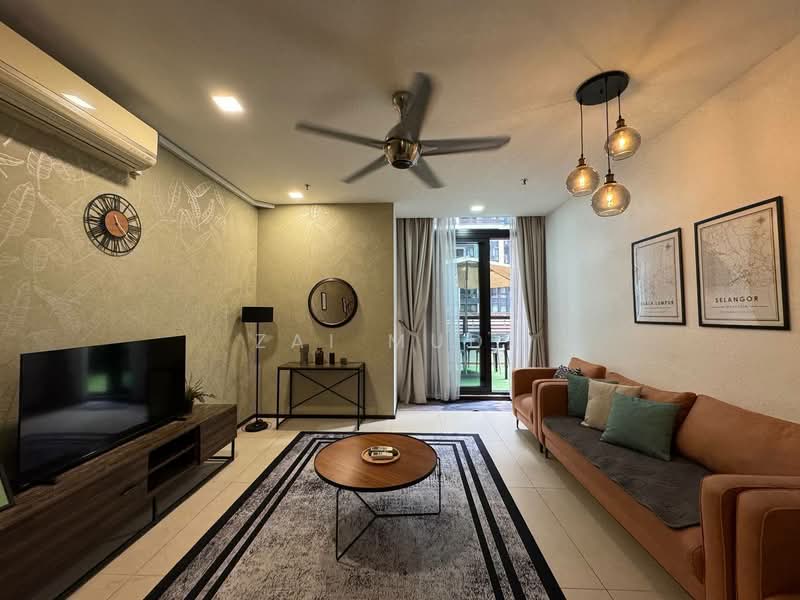 Service Residence for Rent at Arcoris SOHO - Zai Muda - Living Room - PropertyGuru.com.my