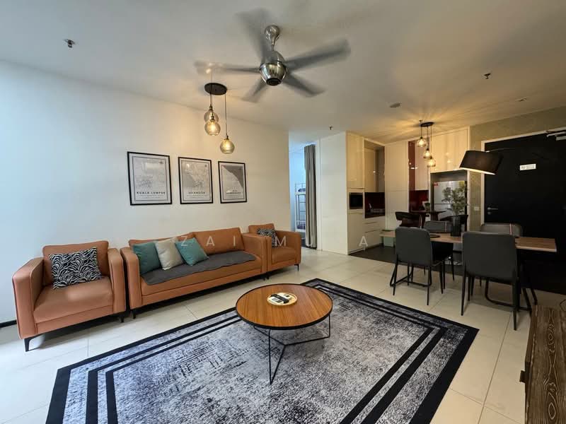 Service Residence for Rent at Arcoris SOHO - Zai Muda - Living Room - PropertyGuru.com.my
