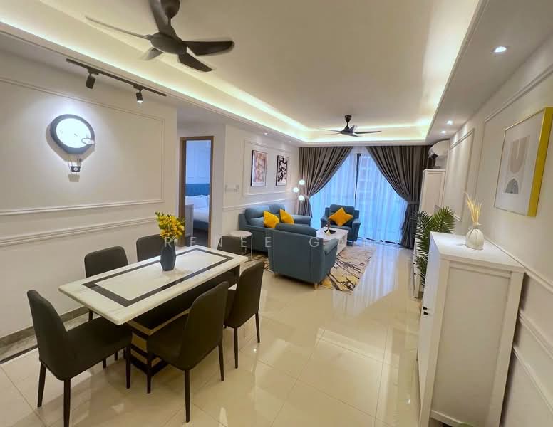 Servis Apartment untuk Disewa di R&F Princess Cove Phase 1 - Renee Gan - Living Room - PropertyGuru.com.my