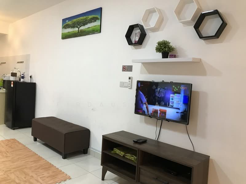 Service Residence for Sale at Tiara Imperio Residence - Firdaus Dauz - Living Room - PropertyGuru.com.my