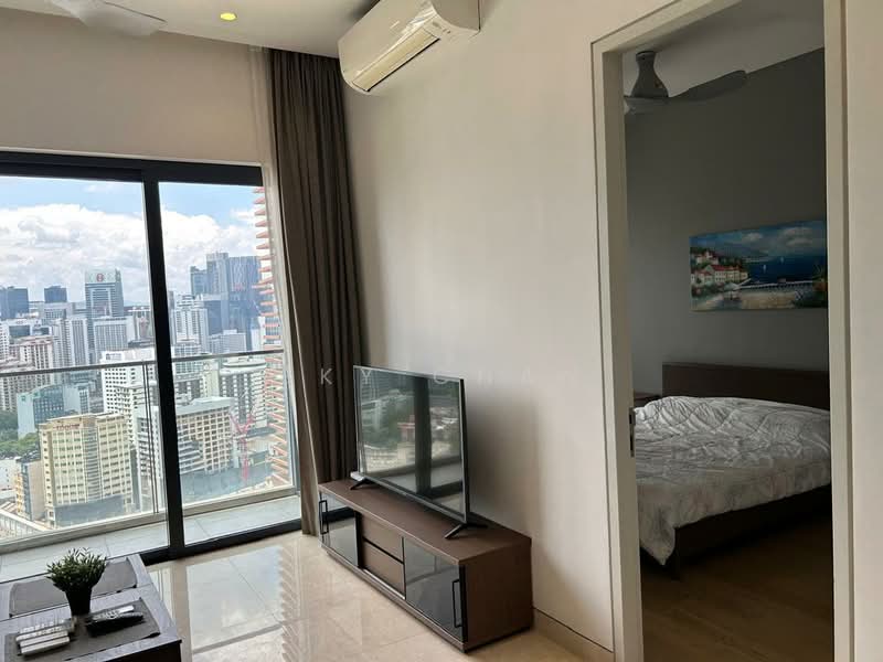 Service Residence for Sale at Lucentia Residences - Sky Chan - Living Room - PropertyGuru.com.my