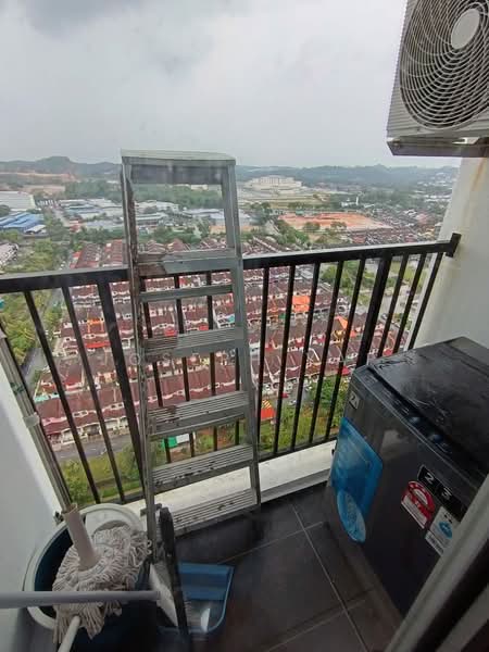 Service Residence for Sale at Midas @ Seri Alam - Joseph Yap - Balcony - PropertyGuru.com.my