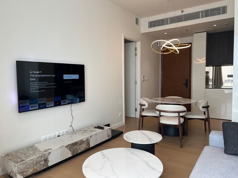 Service Residence for Rent at TRX Residences - Jamie Aw - Living Room - PropertyGuru.com.my