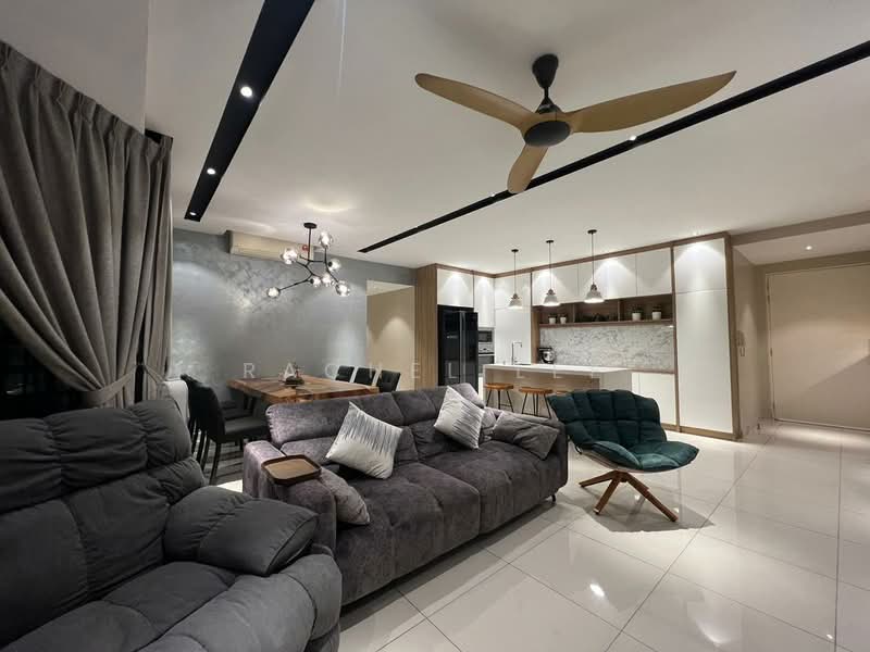Kondominium untuk Dijual di Trinity Aquata - Rachel Lee - Living Room - PropertyGuru.com.my