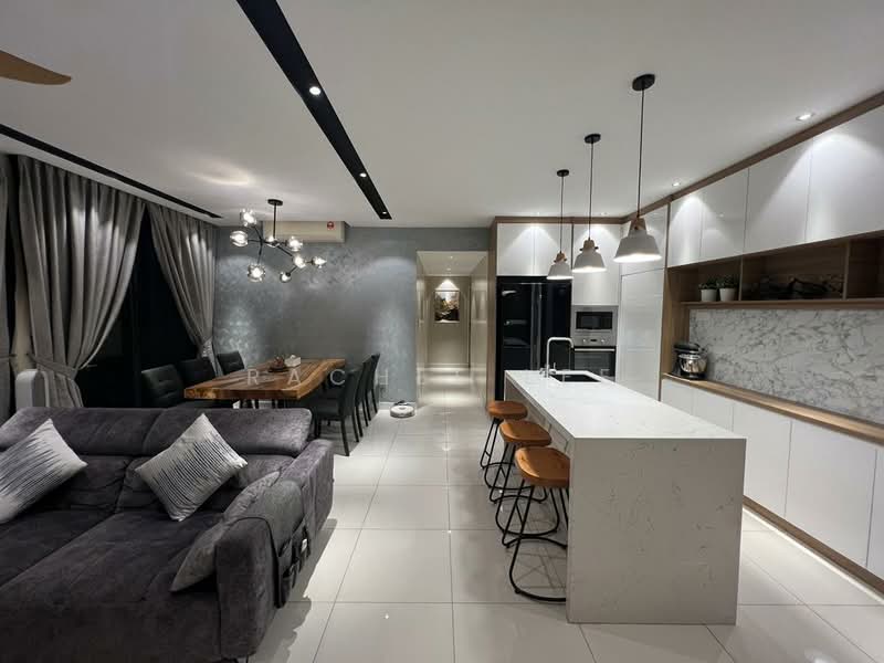 Kondominium untuk Dijual di Trinity Aquata - Rachel Lee - Living Room - PropertyGuru.com.my