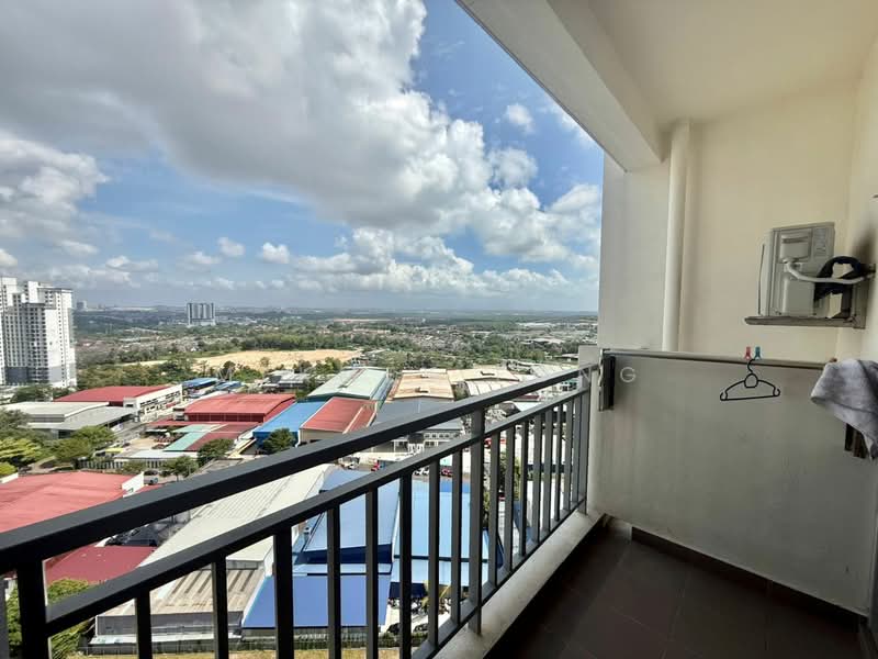 Apartment for Rent at Permas Ville Apartment - MekMek Fong - Balcony - PropertyGuru.com.my