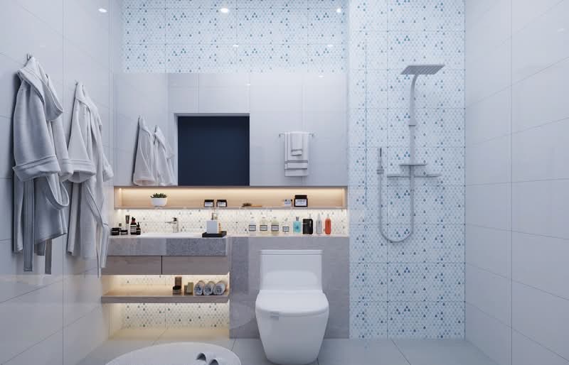 Rumah Teres 2 Tingkat untuk Dijual di Taman Sentosa (Klang) - Samuel Tan - Bathroom - PropertyGuru.com.my