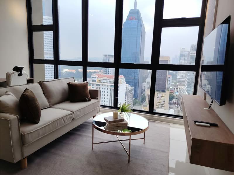 Service Residence for Rent at Majestic Residence - YP Tan - Living Room - PropertyGuru.com.my