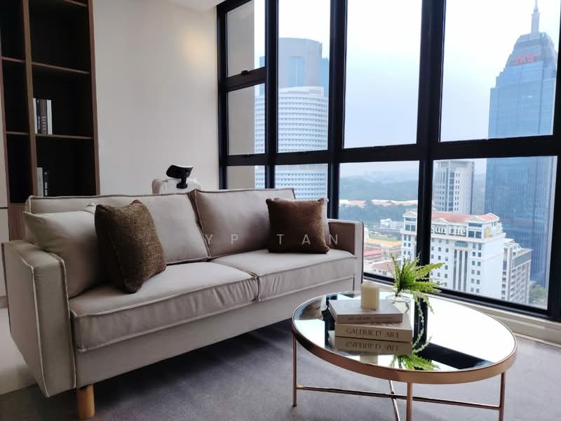 Service Residence for Rent at Majestic Residence - YP Tan - Living Room - PropertyGuru.com.my