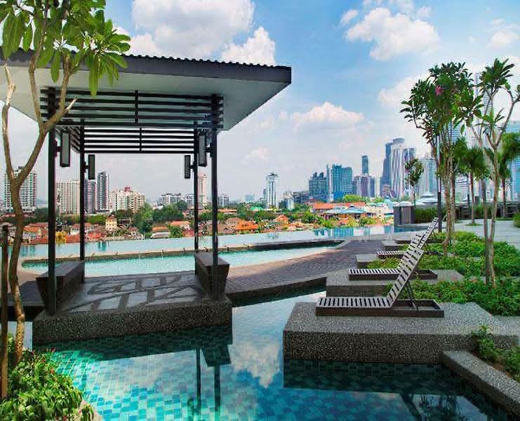 Kondominium untuk Dijual di Chymes @ Gurney - Muhammad Ezwan - Pool - PropertyGuru.com.my