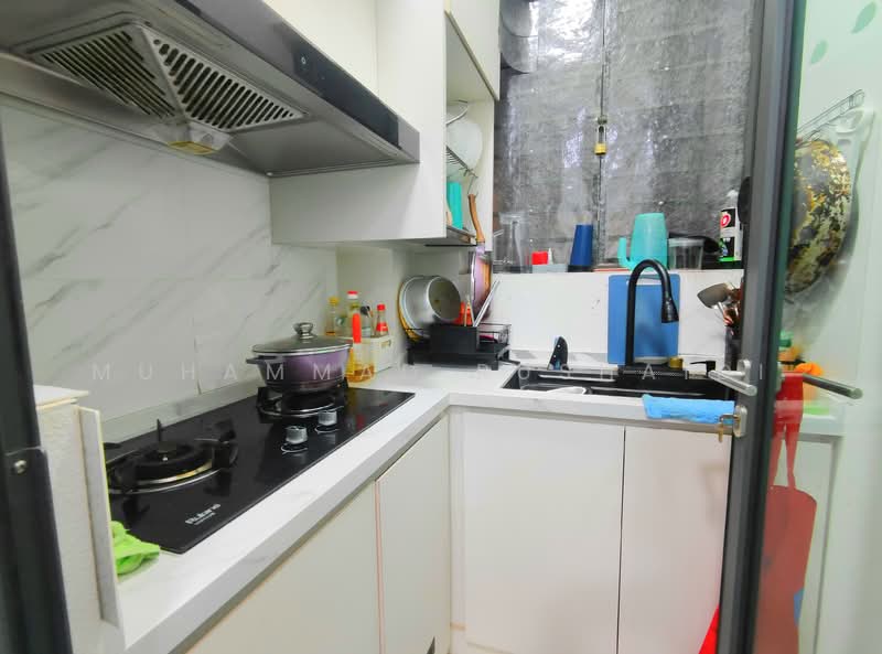 Servis Apartment untuk Dijual di Danau Kota Suite Apartments - Muhammad Rushaidi - Wet Kitchen - PropertyGuru.com.my