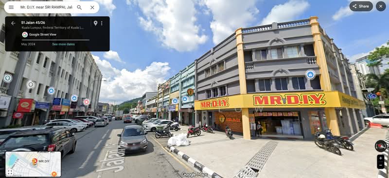 Shop for Rent in Taman Sri Rampai (Wangsa Maju) - Jimmy Low - Exterior - PropertyGuru.com.my