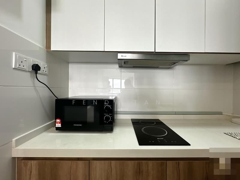 Service Residence for Rent at Le Pavillion - Fendi tan - Kitchen - PropertyGuru.com.my
