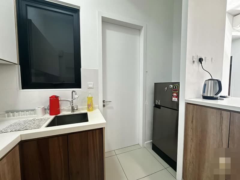 Service Residence for Rent at Le Pavillion - Fendi tan - Kitchen - PropertyGuru.com.my