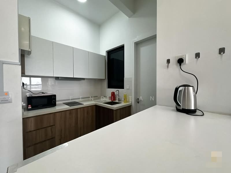 Service Residence for Rent at Le Pavillion - Fendi tan - Kitchen - PropertyGuru.com.my