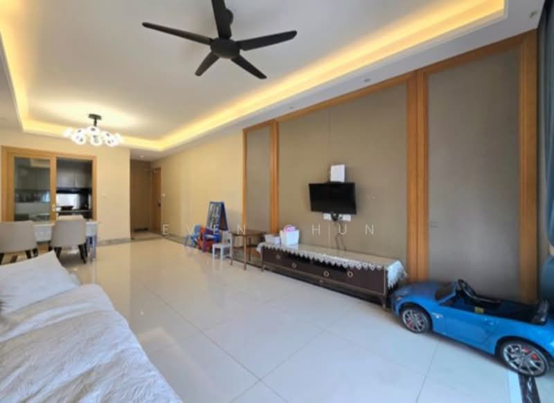 Service Residence for Sale at R&F Princess Cove Phase 1 - Even Chun - Living Room - PropertyGuru.com.my