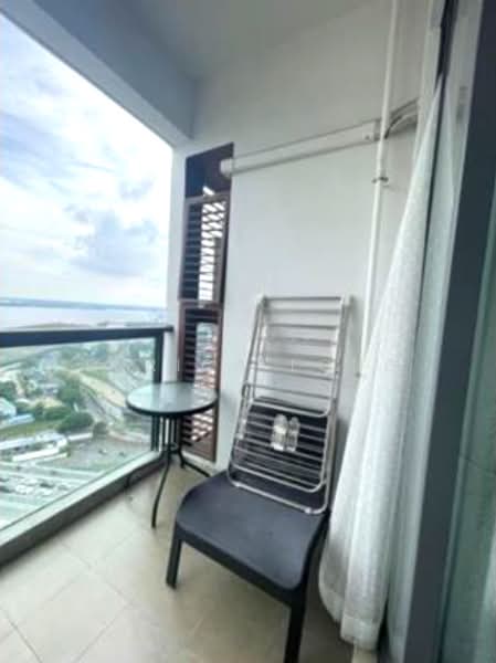 Service Residence for Rent at R&F Princess Cove Phase 1 - Enrica Long - Balcony - PropertyGuru.com.my