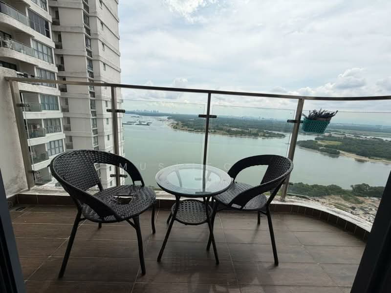 Condominium for Rent at Royal Strand @ Country Garden Danga Bay - Muslieg . - Balcony - PropertyGuru.com.my