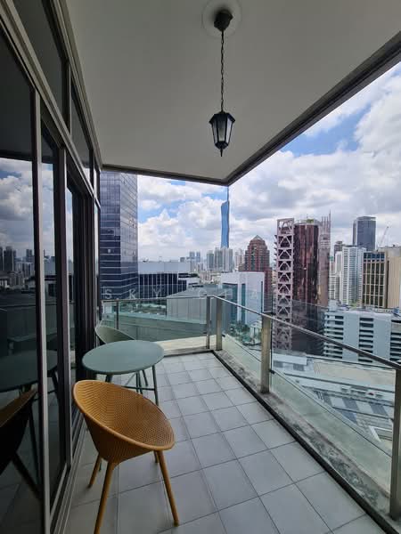 Servis Apartment untuk Disewa di Pavilion Residences - Sky Chan - Balcony - PropertyGuru.com.my