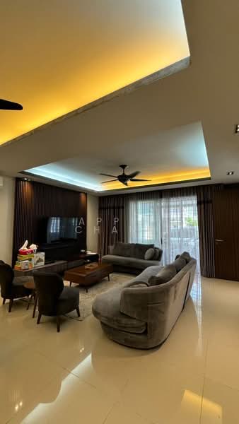 Rumah Berkembar untuk Disewa di Sunway Alam Suria (Shah Alam) - Apple Chang - Living Room - PropertyGuru.com.my