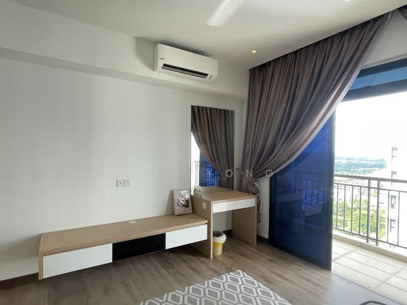 Servis Apartment untuk Disewa di The Garden Residences - Fish Yong - Balcony - PropertyGuru.com.my