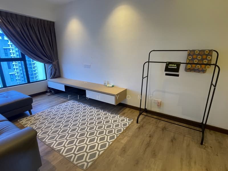 Servis Apartment untuk Disewa di The Garden Residences - Fish Yong - Living Room - PropertyGuru.com.my
